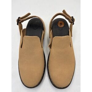 Women's Dr. Martens Carlson Suede Slingback Mule Sandals - size 8 Men/9 Ladies